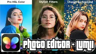 How To Use Photo Editor LUMII - Nonstop Coding Tutorial - YT