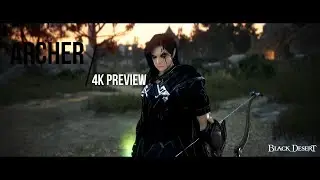 Black Desert Online Class Archer 4k