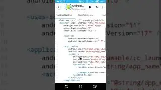 AIDE Tutorial - Android App (App Basics)