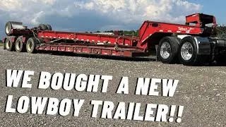 We bought a 50 Ton Modular Lowboy!! | What to look for and what to fix on the new Talbert Trailer