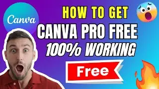 100% Working Canva Pro for Free | Join Canva Pro Team Link (Updated: 28 January) || CANVA PRO FREE