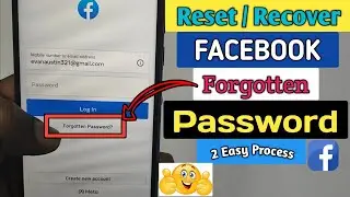 How to Reset or Recover Facebook Password if Forgotten 2024