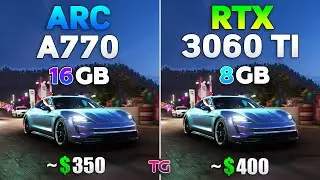 ARC A770 vs RTX 3060 Ti - Test in 8 Games (New Drivers)