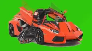 Transformer green screen effects