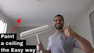 How to paint a ceiling DIY like a pro