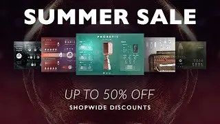 Summer Sales 2023 Trailer - 50% off selected Boutique Virtual Instruments