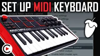 How to Use MIDI Keyboard in FL Studio | USB MIDI Keyboard Tutorial (FL Studio Setup for Beginners)