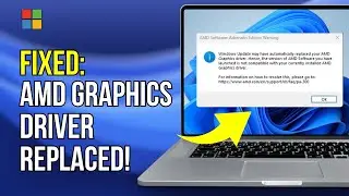 Fixed! Windows Update Replaced AMD Graphics Driver (Adrenalin Warning)