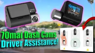 70mai 4K A800S and A500S Dual Channel Dash Cams: Upgrade Your Car!