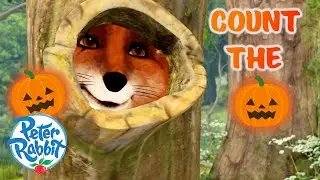 ​@OfficialPeterRabbit - How Many 🎃 Can You Count? Answer👇| Pumpkin #Emoji Hunt | Cartoons for Kids