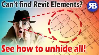 Revit Snippet: How to Find ANY Hidden Elements