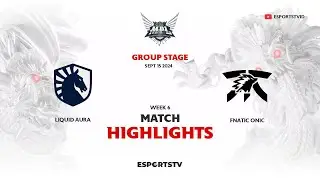 Team Liquid vs Fnatic ONIC HIGHLIGHTS MPL ID S14 | FNOC VS TLID ESPORTSTV