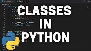 How to Create a Class in Python and the __init__ Method - Python Tutorial