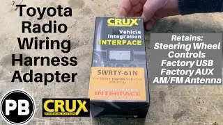 Crux Toyota Wiring Harness Adapter Unboxing | SWRTY-61N