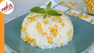 Simple Corn Rice Recipe | How to Make Sweet Corn Rice Pilaf