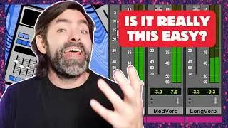 The EASY Way To Mix Reverb! (Plugins and Setup) 