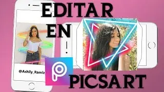 Cómo EDITAR FOTOS En PICSART | Efecto Neón