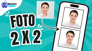 Como Hacer FOTOS 2X2 en iPhone 2024 📱🍏