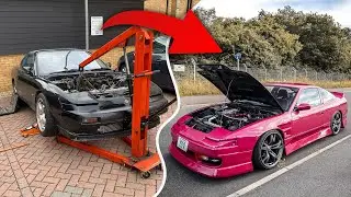 Building a Nissan 200sx S13 in 20 MINUTES!