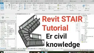 Stair in Revit Tutorial |Detail Video on Stair in Hindi #Tips & Trick |How to Create Stairs In Revit