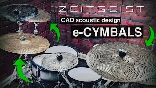 Zeitgeist CAD e-cymbals | Roland TD-27 | Toontrack EZdrummer 3