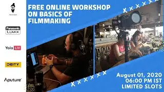 Free Live Webinar - Basics of Filmmaking 01-08