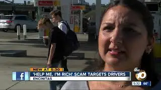 Help me, Im rich scam targets drivers