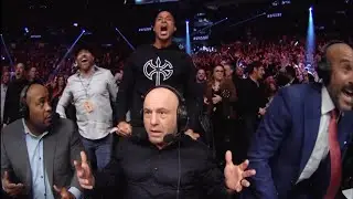 UFC 285 Booth Reaction to Jon Jones beating Ciryl Gane 