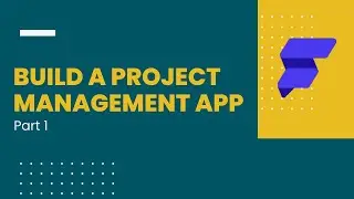 Build a Project Management app using Flutterflow Part 1/6