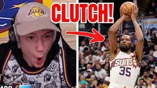 KD IS CLUTCH! Reacting to Nuggets vs Suns!