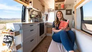 She Built Her Dream Tiny Home on Wheels - Solo Female Van Life