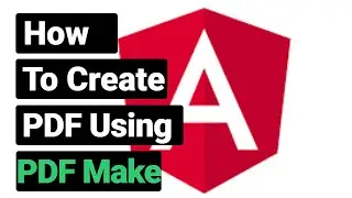 How To Create PDF | Using PDF Make | Angular 9 |Angular material