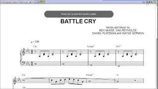 Battle Cry by Imagine Dragons - Piano Sheet Music:Teaser