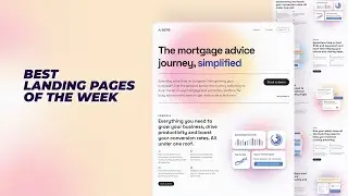 Best landing pages of the week | Design trends 2021 | website design inspirations | best websites