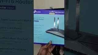 Best WiFi 6 Router home use. TPLINK AX10 Archer