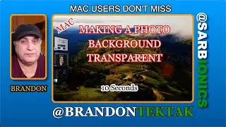 How to make the background of a picture transparent? #VeryEasy #Mac #Sonoma #MacOSTip