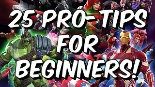 25 Pro Tips For Beginners 2019 - New Players Guide - Marvel Contest of Champions