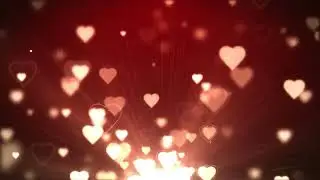 Hearts | Hearts Video Background | Hearts Shower