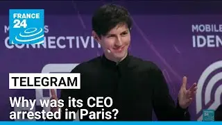 What is Telegram and why was its CEO arrested in Paris? • FRANCE 24 English