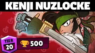 Can I push Kenji to 500 trophies WITHOUT LOSING? | KENJI NUZLOCKE