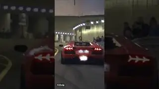 Flamethrowing Aventador Capristo exhaust in Monaco 🔥🚒