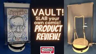 The Vault, comic display! Slab it yourself! Product review!