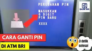 Cara Mengganti PIN ATM BRI Lewat ATM