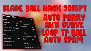 Blade Ball Script | Auto Parry| Anti Curve | Troll | PASTEBIN 2024