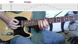 JAZZ GUITAR LESSON - COMBINING JAZZ ARPEGGIOS & MODES