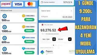 PARA KAZANDIRAN 4 YENİ MOBİL UYGULAMA ( PAPARA BANKA ÖDEMELİ) | internetten para kazanma konulları