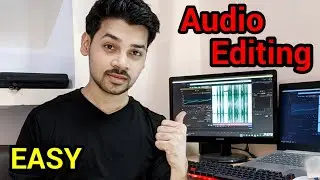 HOW TO EDIT Voice In Audition (Remove Noise & Cool Tricks) EASY Sound Editing in Adobe Audition #1