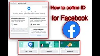 How to Verified ID your Facebook Account