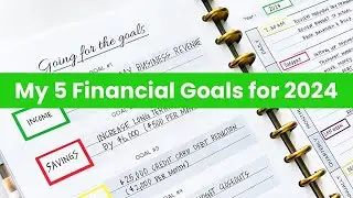 My 5 Financial Goals for 2024 #vlogmas #day12