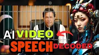 Free AI Voice Cloning | How Pakistan's Former PM Video Speech Made from Behind the Bar | Lip Sync AI